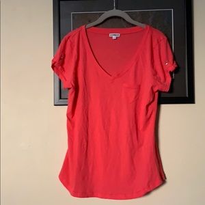 Size L EXPRESS Salmon color t-shirt